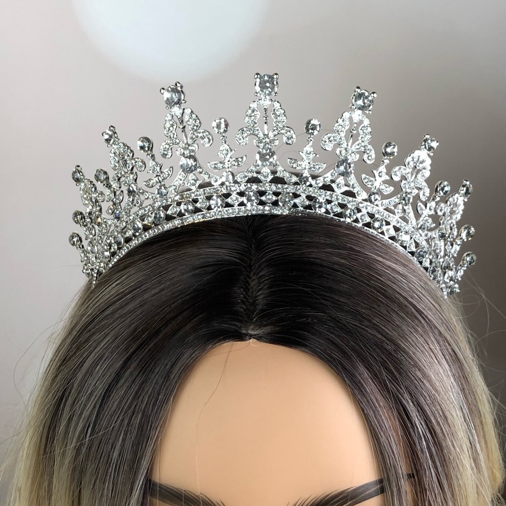 Bridal tiara crown wedding bride royal elizabeth